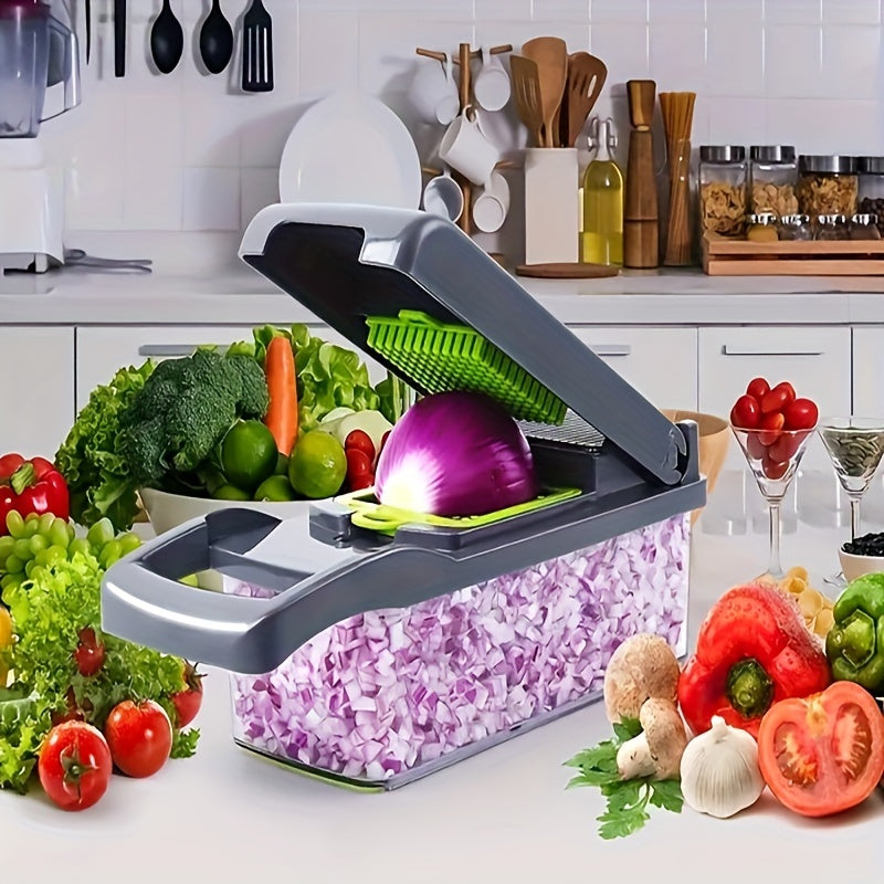 12/16pcs/Set Versatile Vegetable Chopper