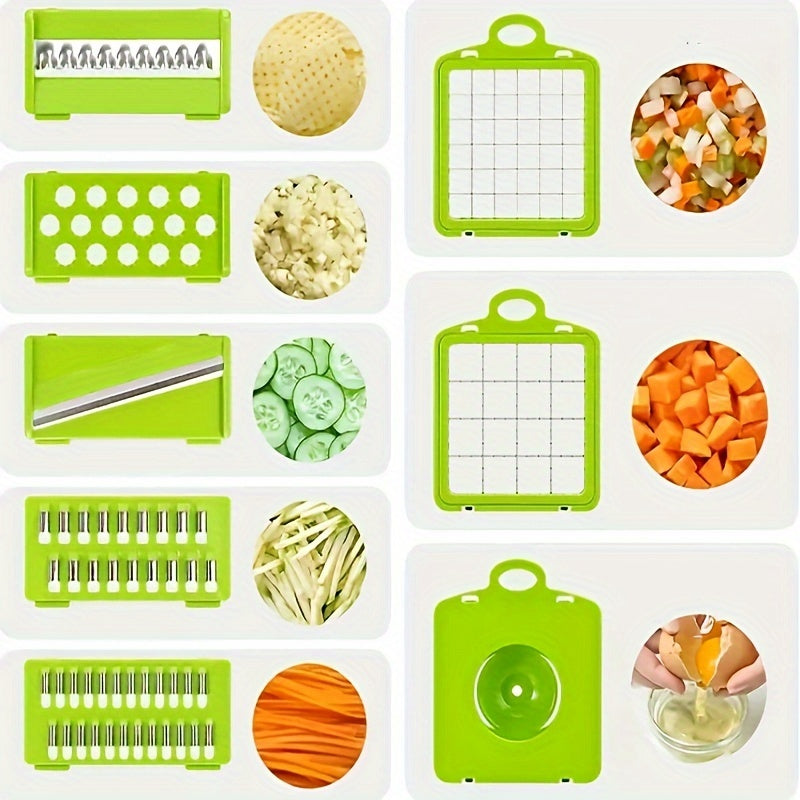 12/16pcs/Set Versatile Vegetable Chopper