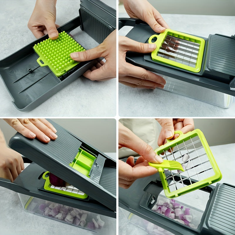 12/16pcs/Set Versatile Vegetable Chopper