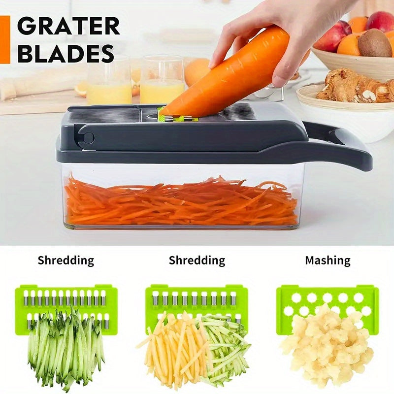 12/16pcs/Set Versatile Vegetable Chopper