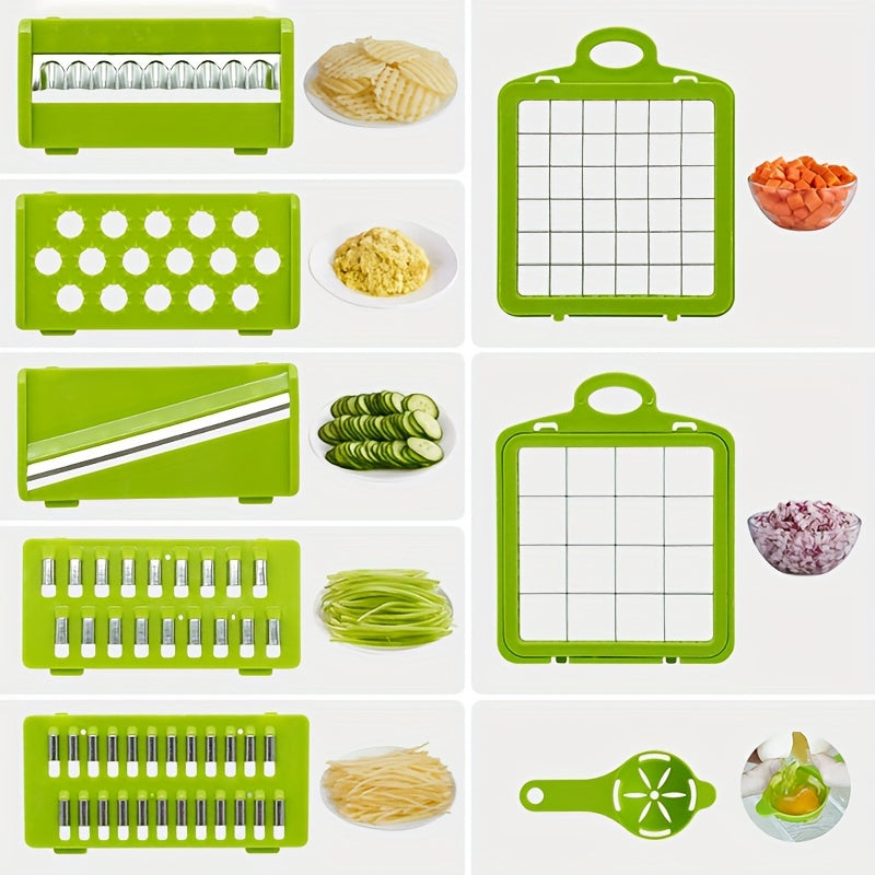 12/16pcs/Set Versatile Vegetable Chopper