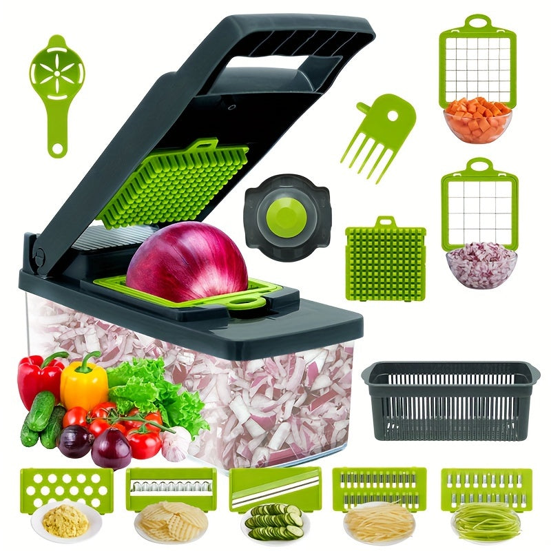 12/16pcs/Set Versatile Vegetable Chopper