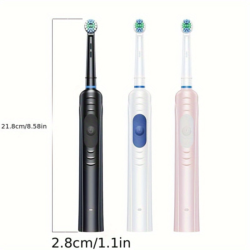 Rechargeable Automatic Electric Toothbrush – Deep Cleaning for Adults & Students